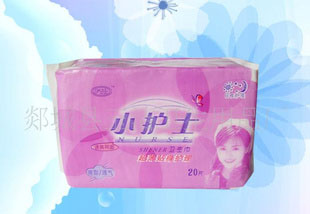 大量批發干爽網面衛生巾質優價廉玉潔衛生用品廠供應衛生巾