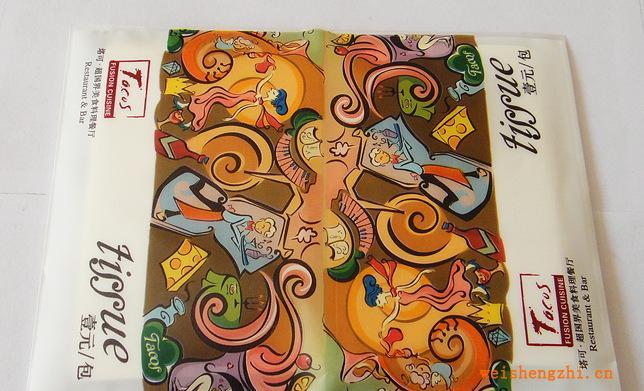 根據客戶需求訂制皮夾紙手帕紙訂制規(guī)格包裝