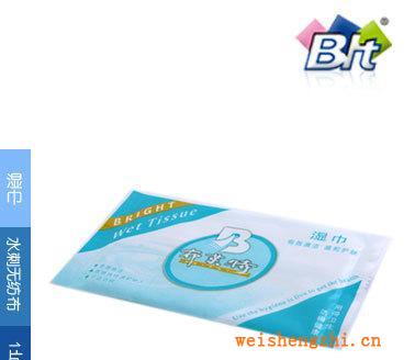 1片裝濕巾/無紡布濕巾/廠家直銷/清潔濕巾（可定做）