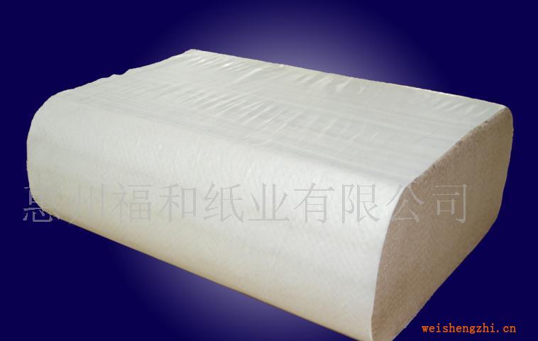 廠家直銷棕色環保（再生）衛N折擦手紙