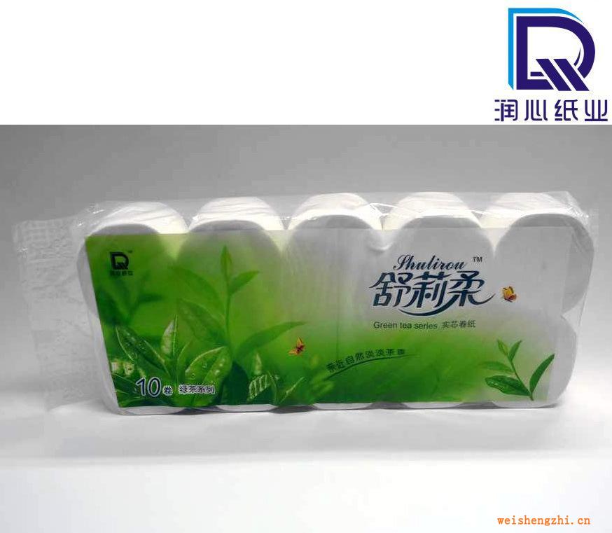 廠家直銷優惠卷紙巾，大卷紙，有芯卷紙，酒店生活用卷紙MJ107