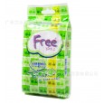 批發FREE飛綠茶薄荷衛生濕紙巾（獨立包裝）肌膚清潔Y02